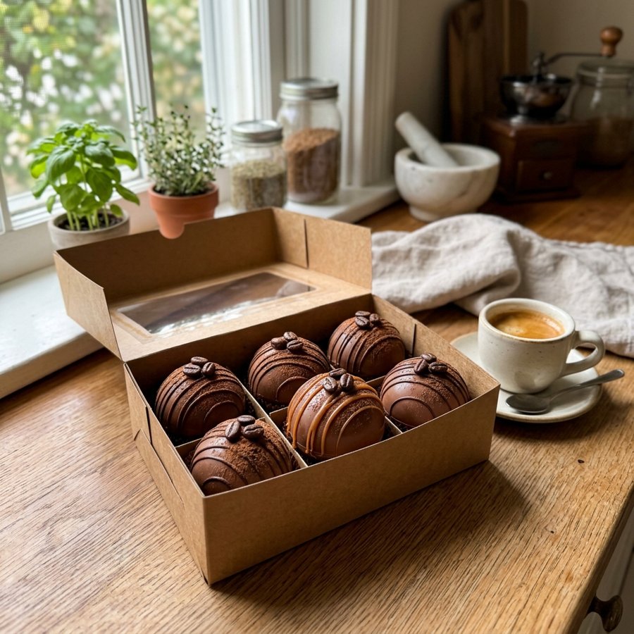 Bombas de cappuccino